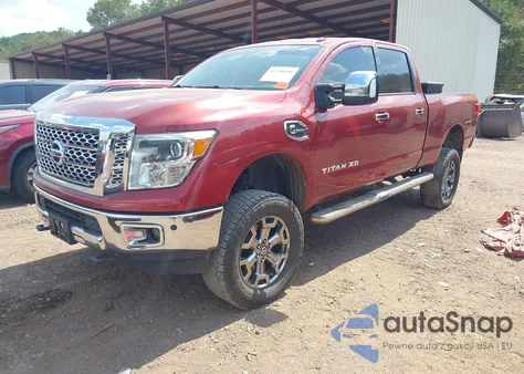 2017 Nissan Titan Xd Sl/Pro-4X/Plat Reserve из США, поврежденный, VIN 1N6BA1F47HN522884